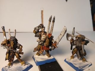 Figuras Hombres Bestia Warhammer