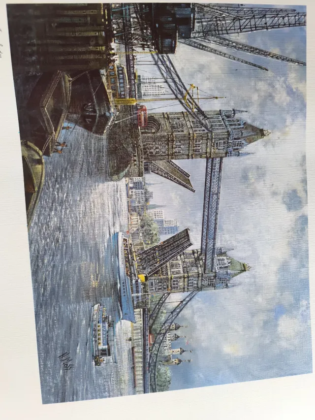 Lámina London - Tower Bridge Nueva