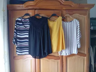Lote 4 blusas Stradivarius y Primark