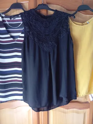 Lote 4 blusas Stradivarius y Primark