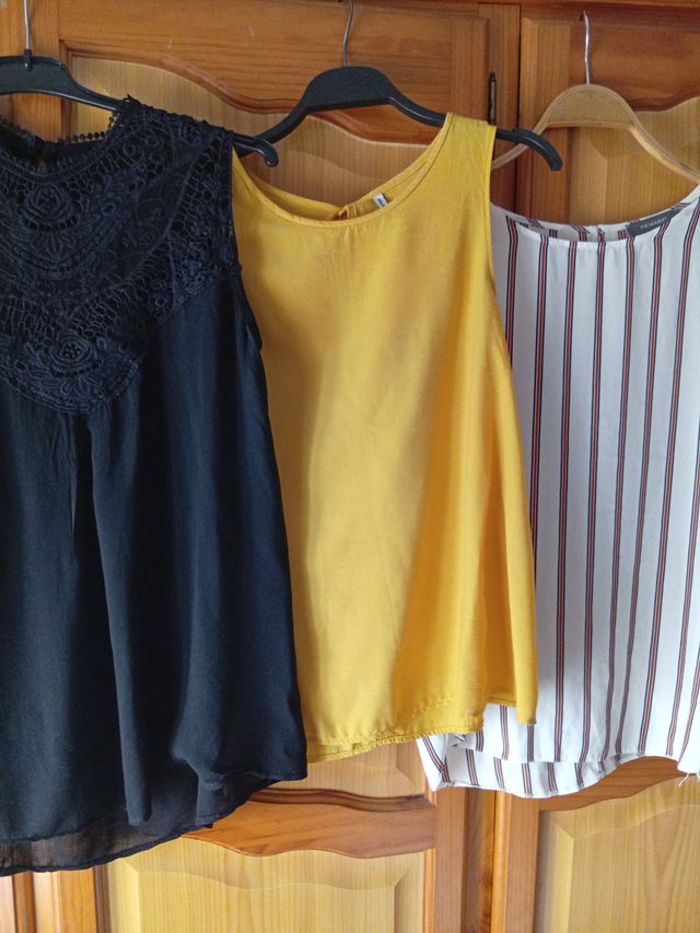 Lote 4 blusas Stradivarius y Primark