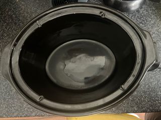Olla Crock Pot Roja.