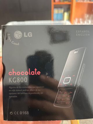 Manuale LG KG800 Chocolate