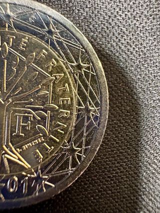 Moneda 2 euros Francia 2001 Árbol de la vida