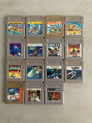 Lote 15 Juegos Nintendo Game Boy