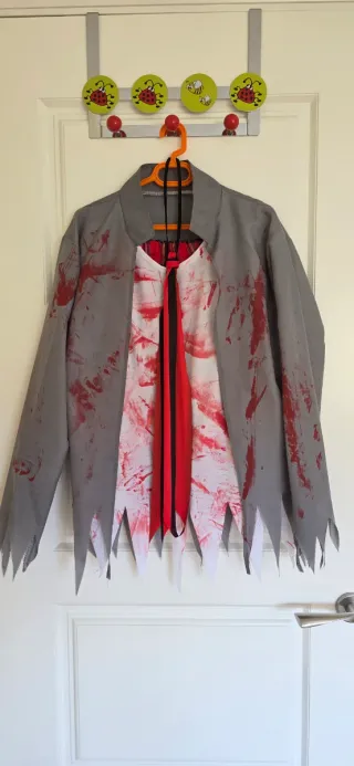 Disfraz colegiala zombie mujer