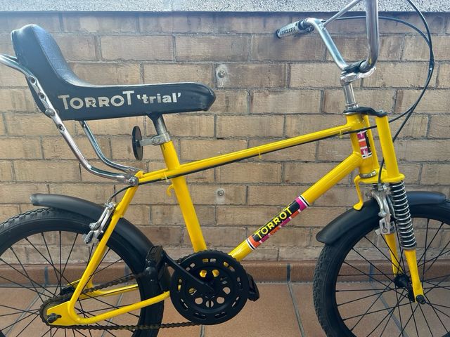 Bicicleta Torrot Trial Amarilla 1984