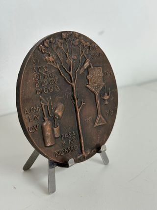 MEDALLA BRONCE GREGORIO MARAÑÓN 1887-1960