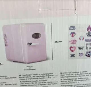 Mini nevera cosmética Tyger nueva