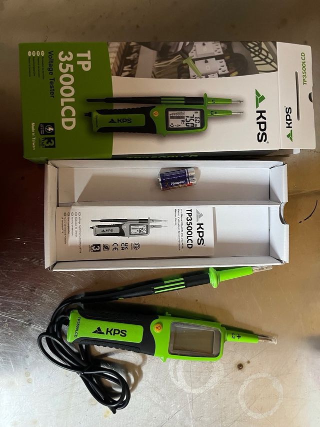 Comprobador Tensión KPS TP 3500LCD TRMS