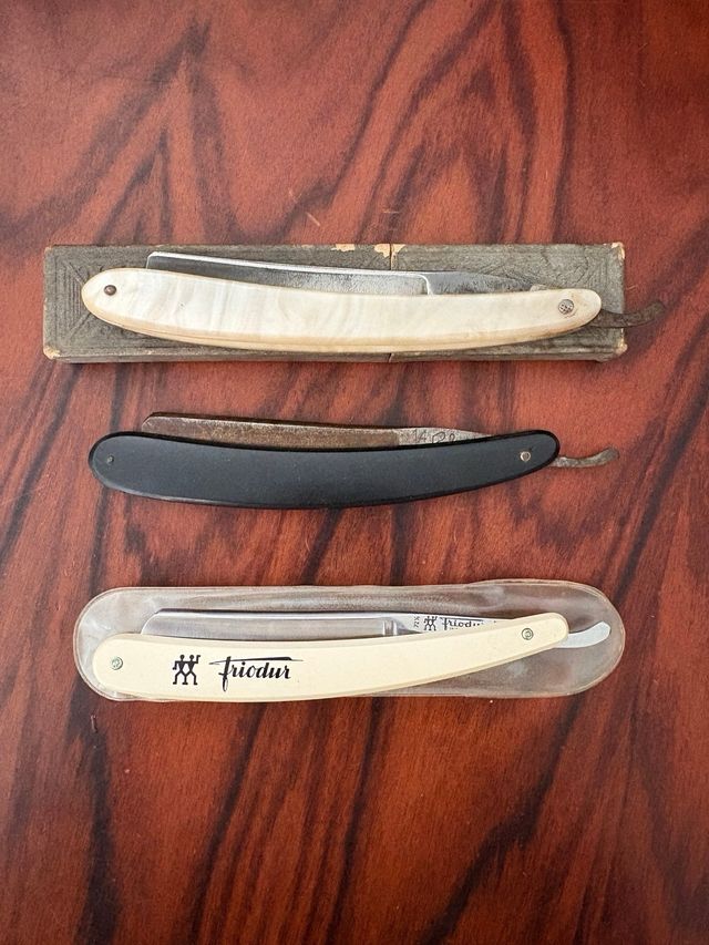 Pack 3 Navajas de Barbero