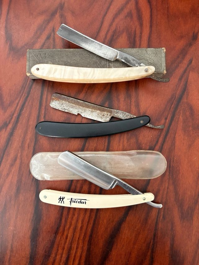 Pack 3 Navajas de Barbero