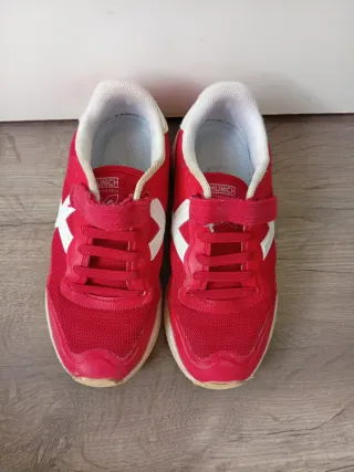 Zapatillas niño rojas Munich talla 30