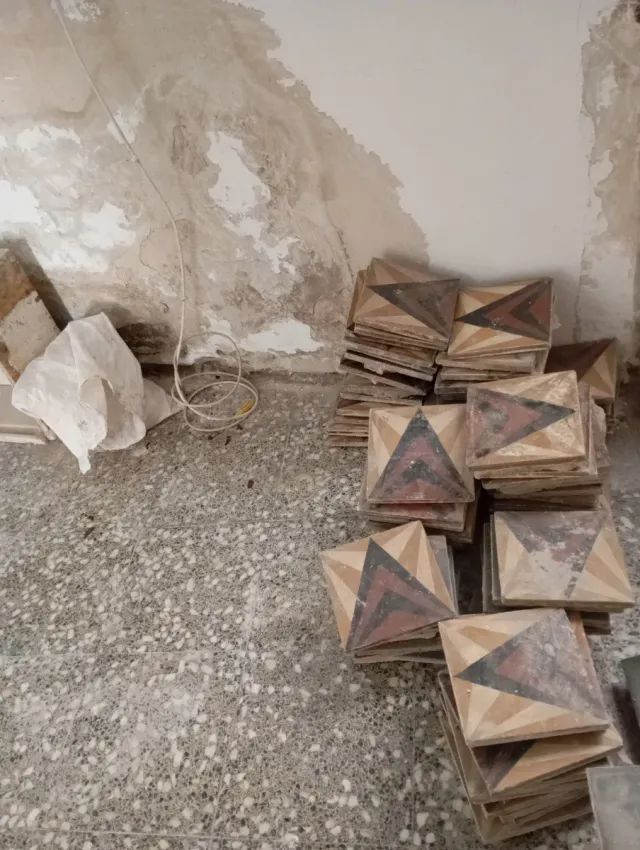 Baldosas hidráulicas vintage