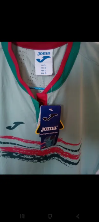 Maglia Joma donna verde e rossa