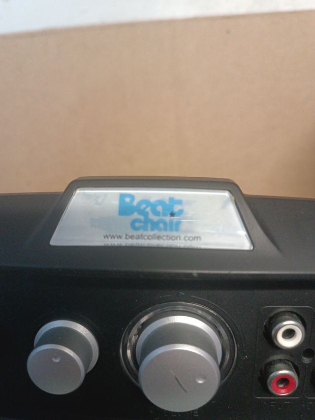 Equipo Sonido Gaming Silla Negro Marrón