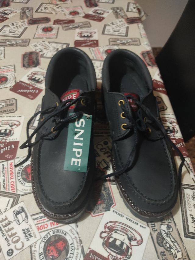 Mocasines Snipe Negros