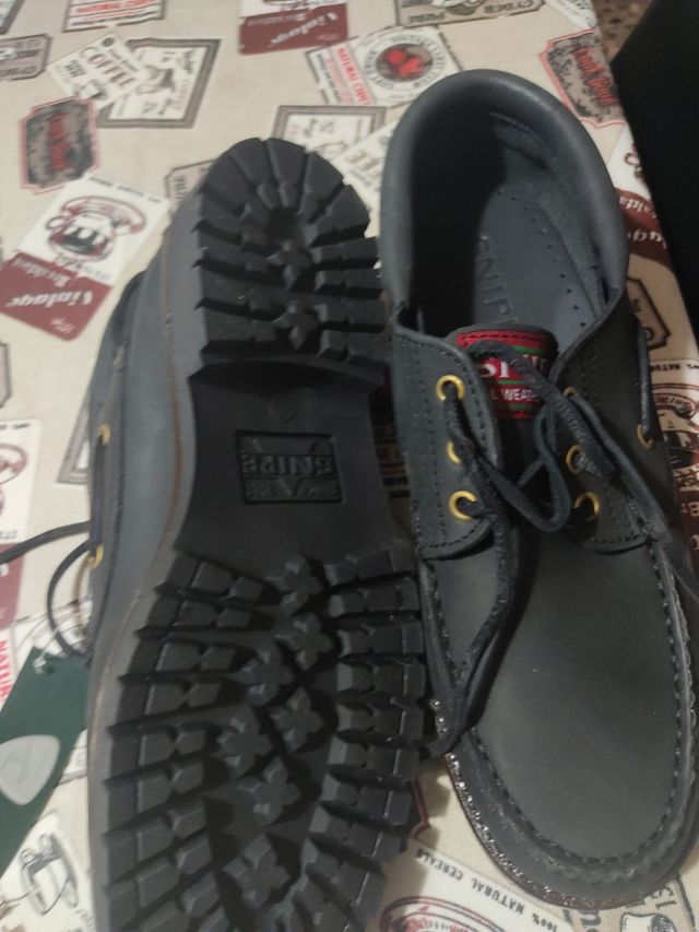 Mocasines Snipe Negros