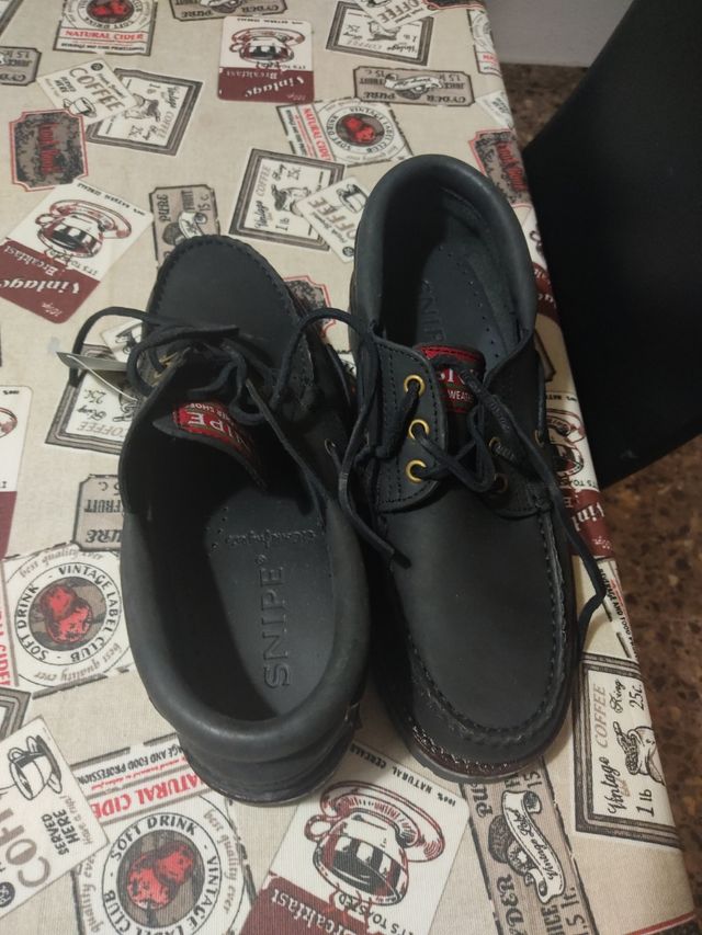 Mocasines Snipe Negros
