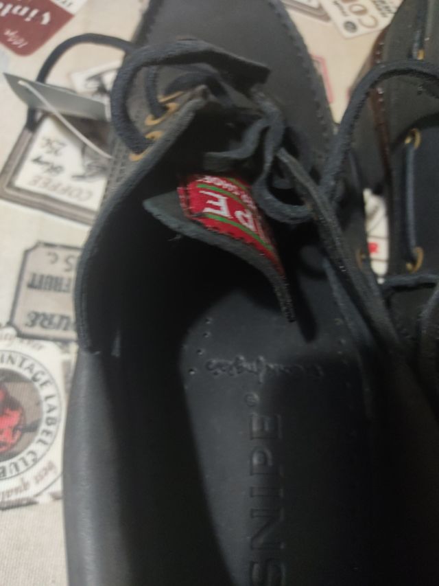 Mocasines Snipe Negros