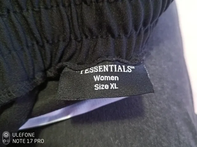 Pantalones de piel negros