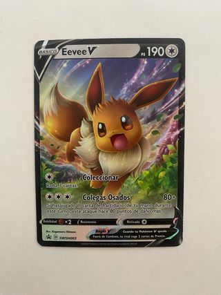 Eevee V Carta Pokémon Básico 190 PS