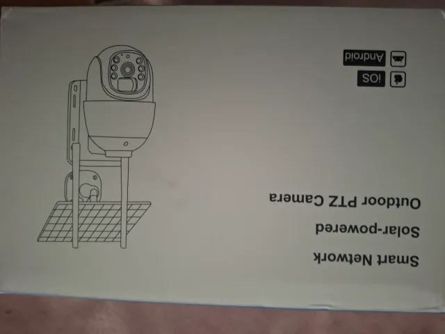 Cámara PTZ Solar Exterior Smart Network