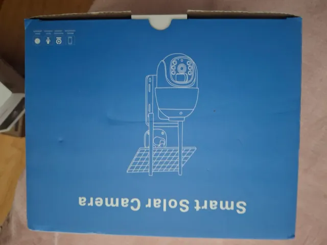 Cámara PTZ Solar Exterior Smart Network