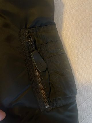 Chaqueta Bomber Negra Alpha Industries