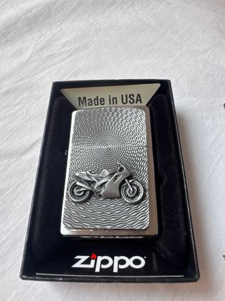 Mechero Zippo Moto Made in USA