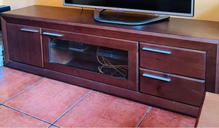 Conjunto Muebles Salón: Aparador, Estantería y Mes