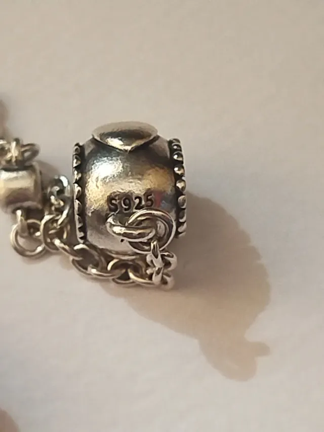 Cadena de Seguridad Pandora Plata