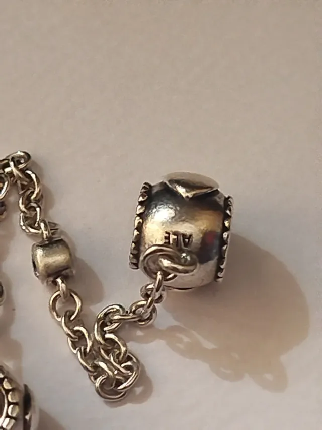 Cadena de Seguridad Pandora Plata