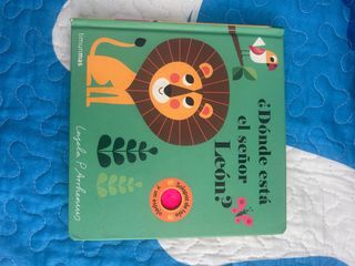 Libro infantil ¿Dónde está el señor León?
