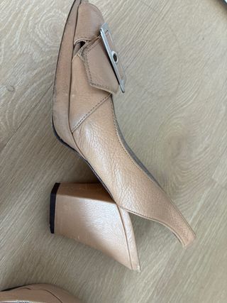 Sandalias Pura López Beige Talla 38 1/2