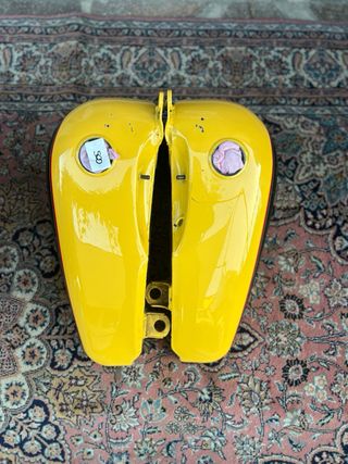 Serbatoio Harley Davidson Giallo