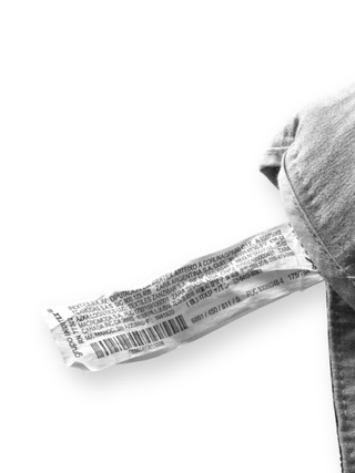 PANTALÓN ZARA GRIS A CUADROS DE HOMBRE (TALLA S)