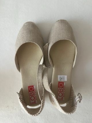 Zapatos LOBO comunión beige