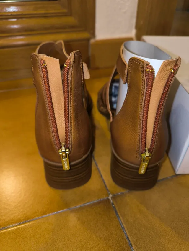 Sandalias Pikolinos Cuero Marrón