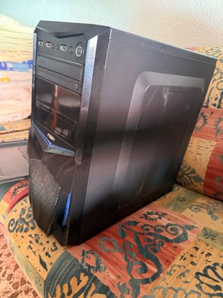 Ordenador NoX Negro y Azul