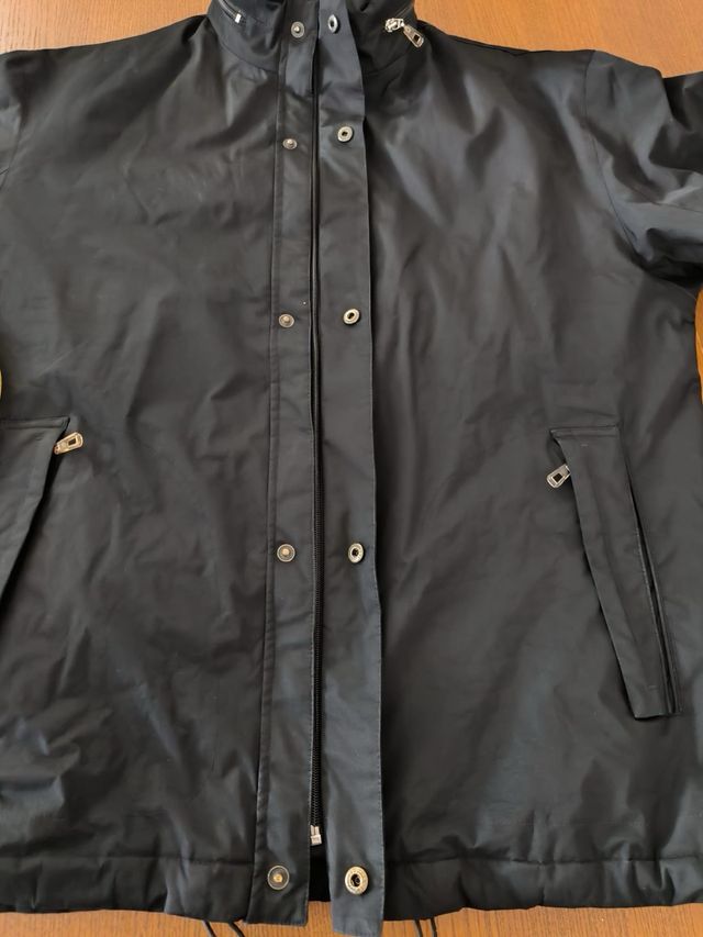 TCM Chaquetón Negro Hombre