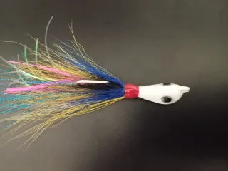 Bucktail jig Banana 21g cola de gamo