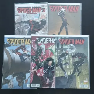 Miles Morales Spiderman 1 a 5 de Bendis.