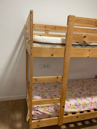 Litera Pino Macizo Ikea