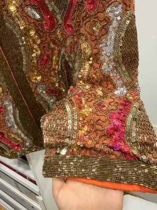 Chaqueta LUJO lentejuelas y abalorios