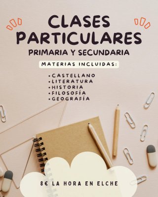Clases particulares en Elche