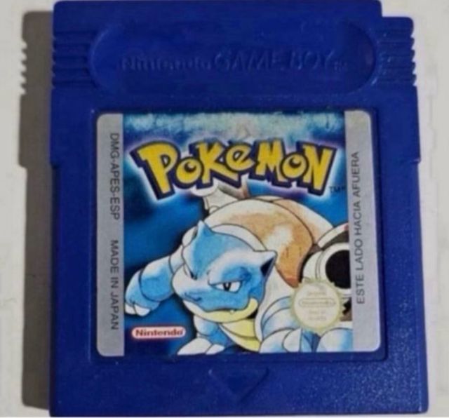 Pokémon Azul Game Boy Nintendo ESP