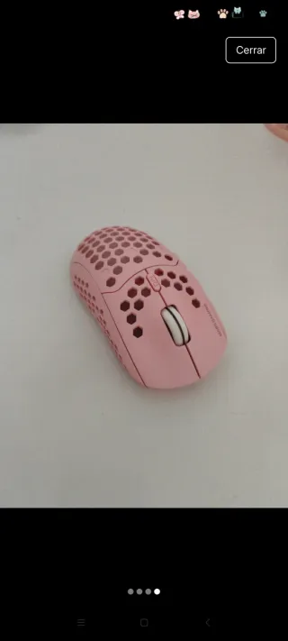 Ratón Inalámbrico Mars Gaming Rosa