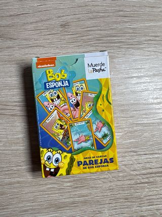 Juego de Cartas Bob Esponja Parejas