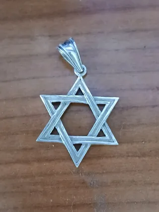 Colgante Estrella de David 925